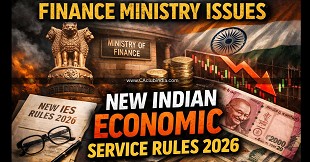 Finance Ministry Issues New Indian Economic Service Rules 2026