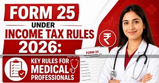 Form 25 Under Income Tax Rules 2026: Key Rules for Medical Professionals