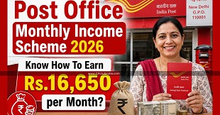 Post Office Monthly Income Scheme 2026: Know How To Earn Rs 16,650 per Month?