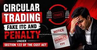 Circular Trading, Fake ITC And Penalty Under Section 122 Of The CGST Act
