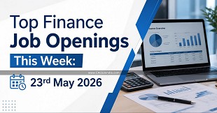 Top Finance Job Openings This Week: 23rd May 2026