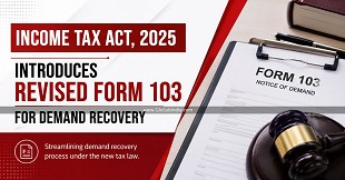 Income Tax Act, 2025 Introduces Revised Form 103 for Demand Recovery