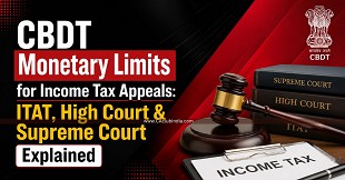 CBDT Monetary Limits for Income Tax Appeals: ITAT, High Court & Supreme Court Explained