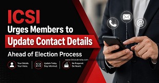 ICSI Urges Members to Update Contact Details Ahead of Election Process