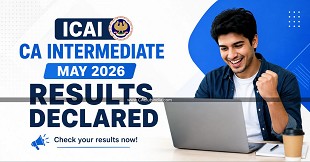 ICAI CA Intermediate May 2026 Results Declared