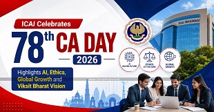 ICAI Celebrates 78th CA Day 2026, Highlights AI, Ethics, Global Growth and Viksit Bharat Vision