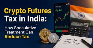 Crypto Futures Tax in India: How Speculative Treatment Can Reduce Tax