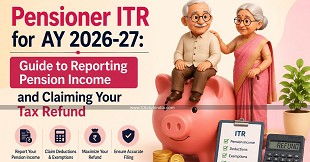 Pensioner ITR for AY 2026-27: Guide to Reporting Pension Income and Claiming Your Tax Refund