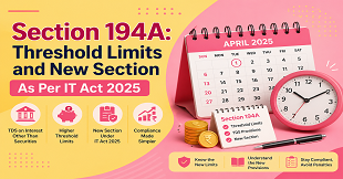 Section 194A TDS Thresholds Rise April 2025