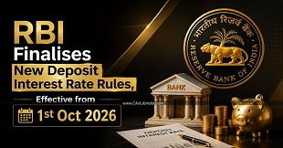 RBI Finalises New Deposit Interest Rate Rules, Effective from 1st Oct 2026