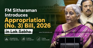FM Sitharaman Introduces Appropriation (No. 3) Bill, 2026 in Lok Sabha