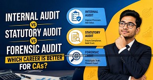 Internal Audit vs Statutory Audit vs Forensic Audit: Which Career Is Better for CAs?
