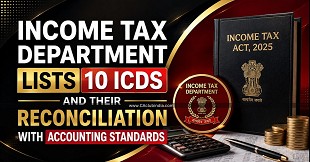 Income Tax Department Lists 10 ICDS and Their Reconciliation With Accounting Standards
