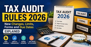 Tax Audit Rules 2026: New Changes, Limits, Forms and Due Dates Explained