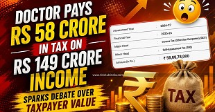 Doctor Pays Rs 58 Crore in Tax on Rs 149 Crore Income, Sparks Debate Over Taxpayer Value