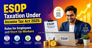ESOP Taxation Under Income Tax Act 2025: Rules for Employees and Start-Up Workers
