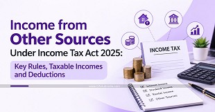 Income from Other Sources Under Income Tax Act 2025: Key Rules, Taxable Incomes and Deductions