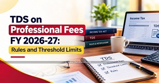 TDS on Professional Fees FY 2026-27: Rules and Threshold Limits