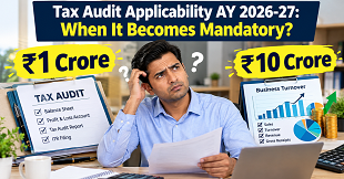 Tax Audit Applicability AY 2026-27: Rs 1 Cr or Rs 10 Cr - When It Becomes Mandatory? 