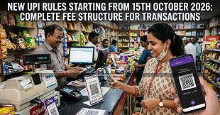 New UPI Rules Starting From 15th October 2026: Complete Fee Structure for Transactions