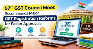 57th GST Council Meet Recommends Major GST Registration Reforms for Faster Approvals