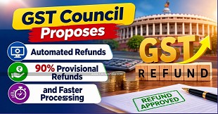 GST Council Proposes Automated Refunds, 90% Provisional Refunds and Faster Processing