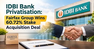 IDBI Bank Privatisation: Fairfax Group Wins 60.72% Stake Acquisition Deal