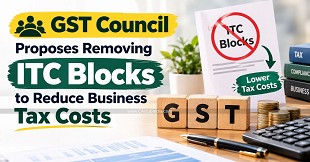 GST Council Proposes Removing ITC Blocks to Reduce Business Tax Costs