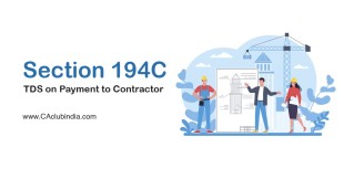 Section 194C | TDS on Payment to Contractor