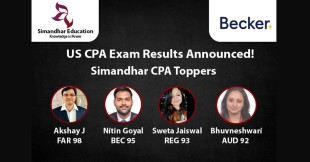 US CPA Exam results announced! Simandhar education kicks off 2021 with Fabulous results