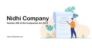 Nidhi Company | Section 406 of the Companies Act 2013