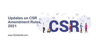 Snapshot of CSR amendments