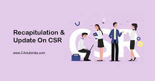 Recapitulation And Update On CSR