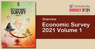 Economic Survey 2021 Volume 1 | Overview