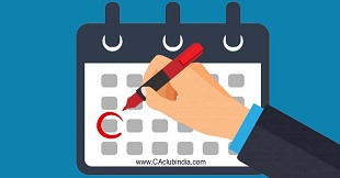 Annual Filing Due Date Calendar As per Type of Companies