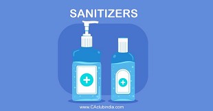 GST Saga on Health Care Services - Classification of sanitizers