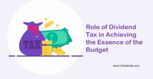 Role of Dividend Tax in Achieving the Essence of the Budget