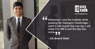 To IIM-A and beyond, the story of CA Anand Shah