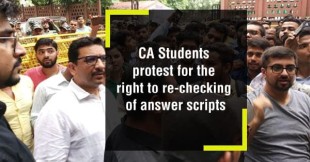 ICAI Protest : Right to rechecking of CA exam answer scripts - the complete story