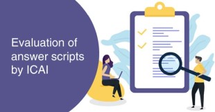 Protest by CA Students against Evaluation of answer scripts by ICAI  