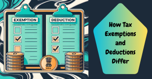Differences Between Exemption and Deduction in Income Tax