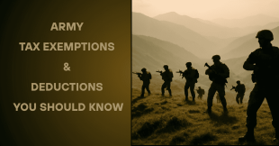 Exemptions and Deductions For Army Personnel For AY 2025-26