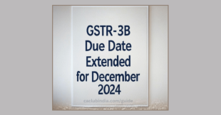 GSTR-3B Due Date: State-Wise Extended Deadlines for Dec 2024