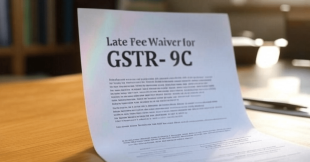 GSTR-9C: Late Fee Waived off Till March 2025