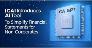 ICAI AI Tool for LLPs, NPOs &amp; Non-Corporate Entities