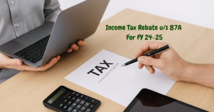 Rebate u/s 87A in New &amp; Old Tax Regime For FY 24-25