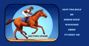 TDS on Horse Race Winnings: New Rules From April 2025