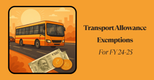 What Are the Exemption Limits for Transport Allowance in FY 24-25?