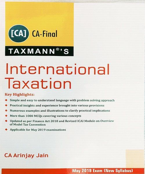  International Taxation Elective Subject