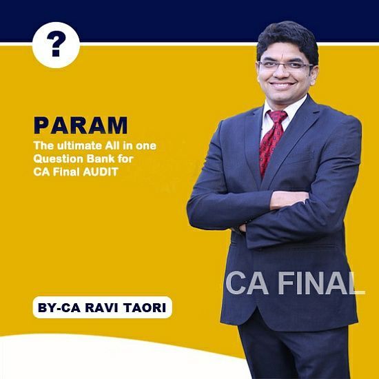 PARAM The ultimate All in one Question Bank for CA Final AUDIT
